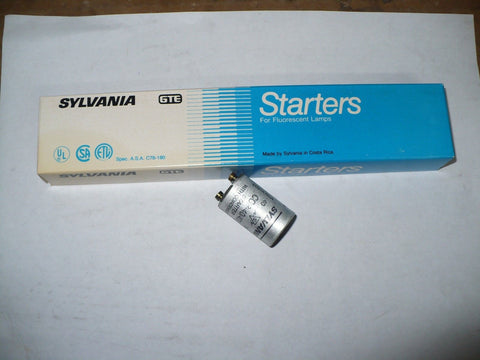 Sylvania FS-40-400 40 Watt Fluorescent Lamp Starter With Condenser, New