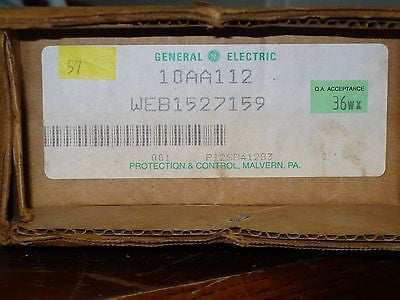 General Electric 10AA112 2 Position Rotary Switch, New