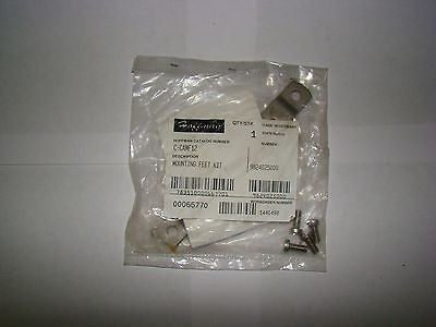 1pc. Hoffman C-CAMF12 Mounting Feet Kit, w=122mm, Fits CCA12128 and Others, New