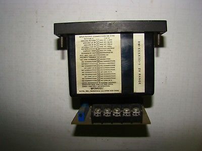 Datel DM-3104 Input/Output Connections Display, 1A, Used