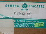 GE 12NGV13A11A AC Undervoltage Relay, 120 VAC, 50/60 Hz, New