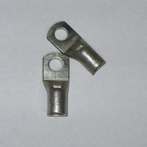 Unknown Manufacturer One Hole Compression Lug, YA-AN4, 1/4" Bore, Lot of 2 , New